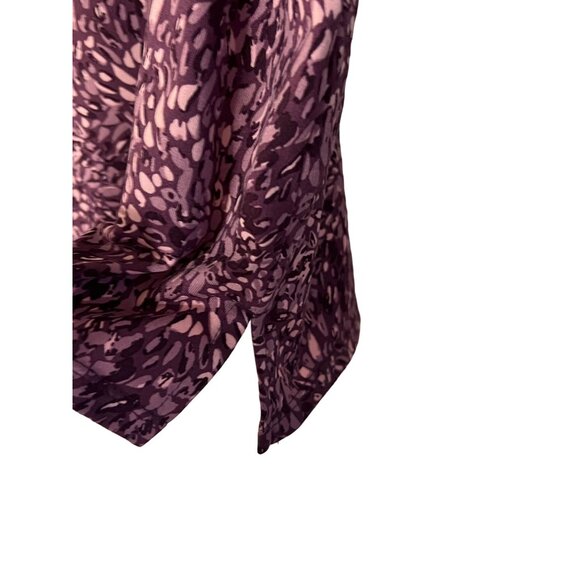 Tranquility Athleisure Skort Women's Size XXL Burgundy Pink Abstract Floral Buil - Picture 6 of 6